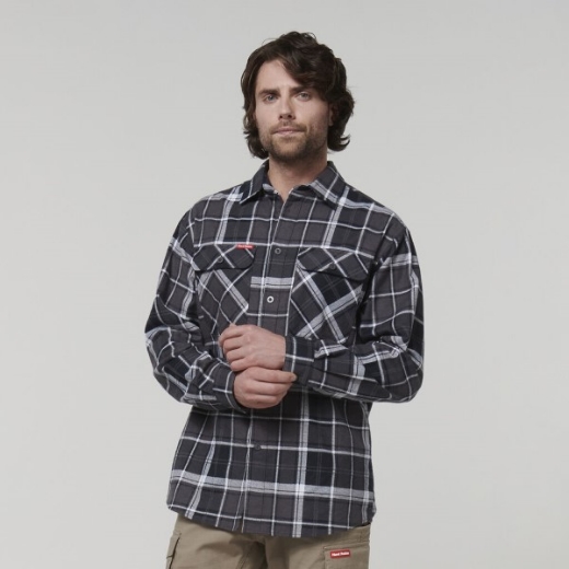 Picture of Hard Yakka Check Flannel Shirt- Long Sleeve